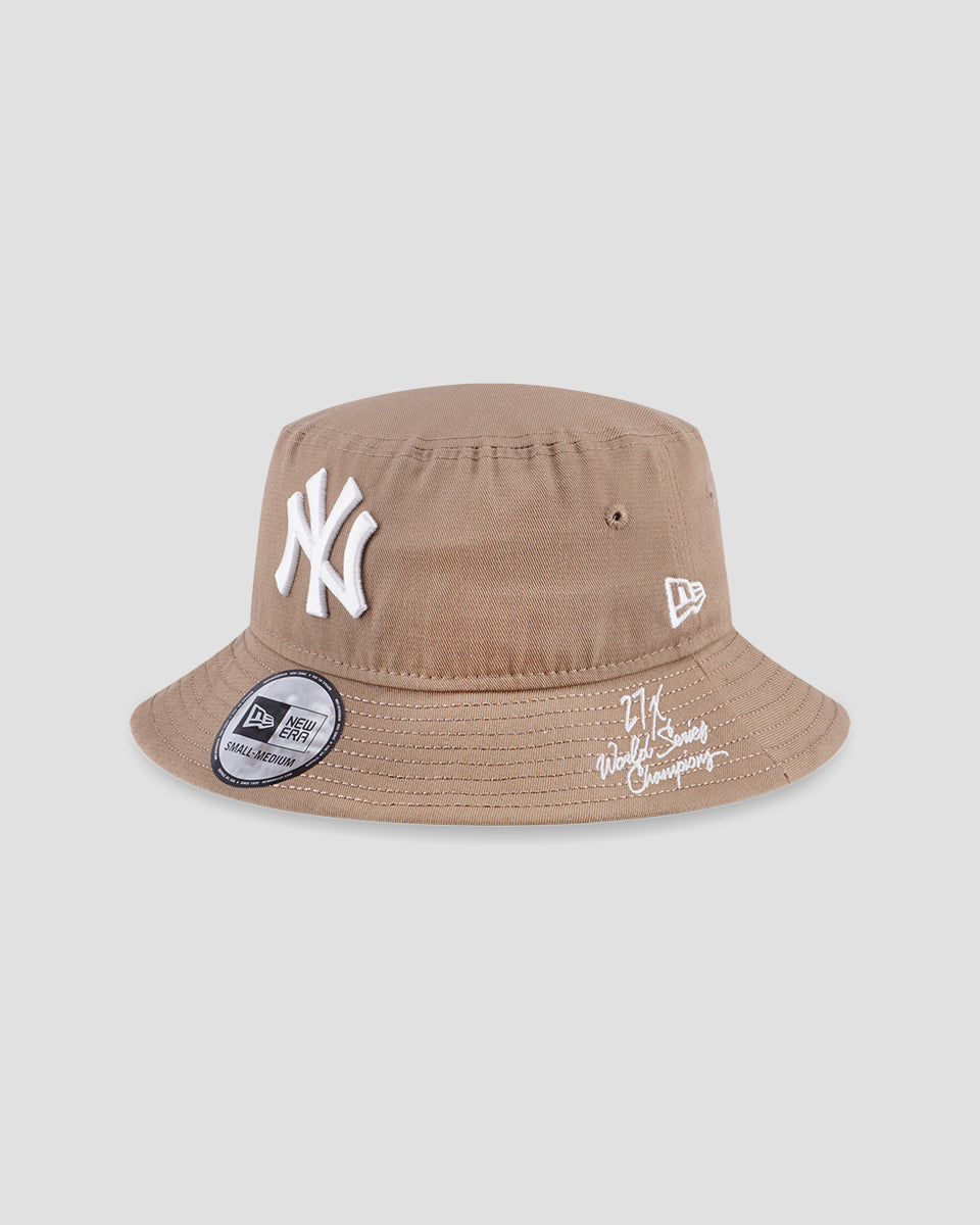 Official New Era Womens MLB Adventure New York Yankees Bucket Hat