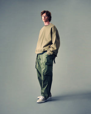 Twelve Pockets Cargo Pants - Army Green