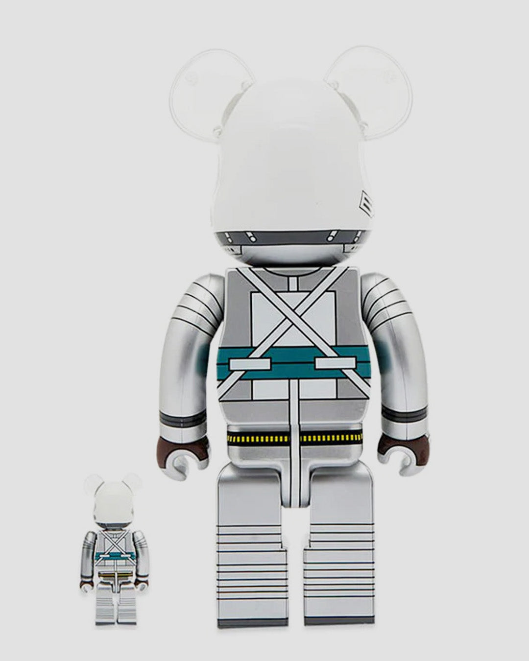 MEDICOM TOY BE@RBRICK PROJECT MERCURY ASTRONAUT - 100% + 400%