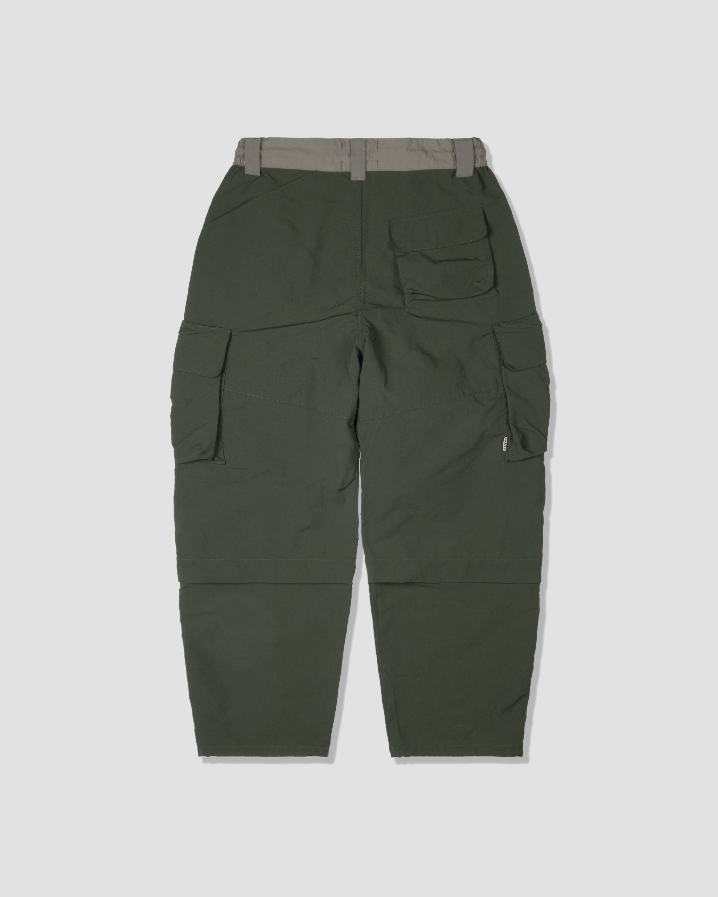 Adjustable Cargo Pants - Army Green