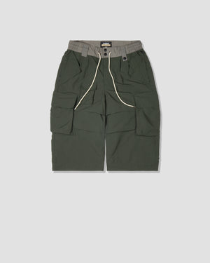 Adjustable Cargo Pants - Army Green