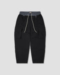 Adjustable Cargo Pants - Black