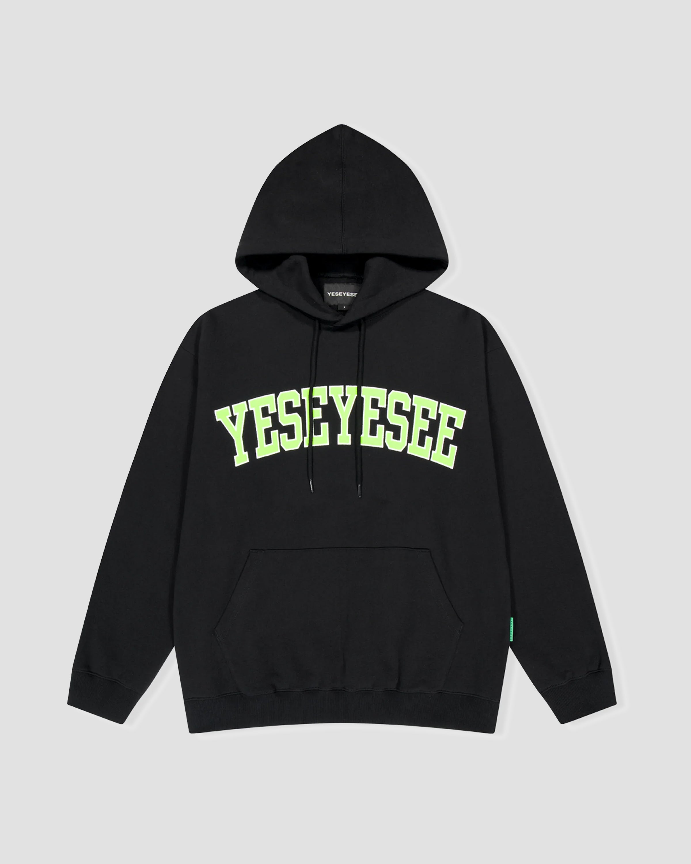 YESEYESEE Arch Logo Hoodie - Black