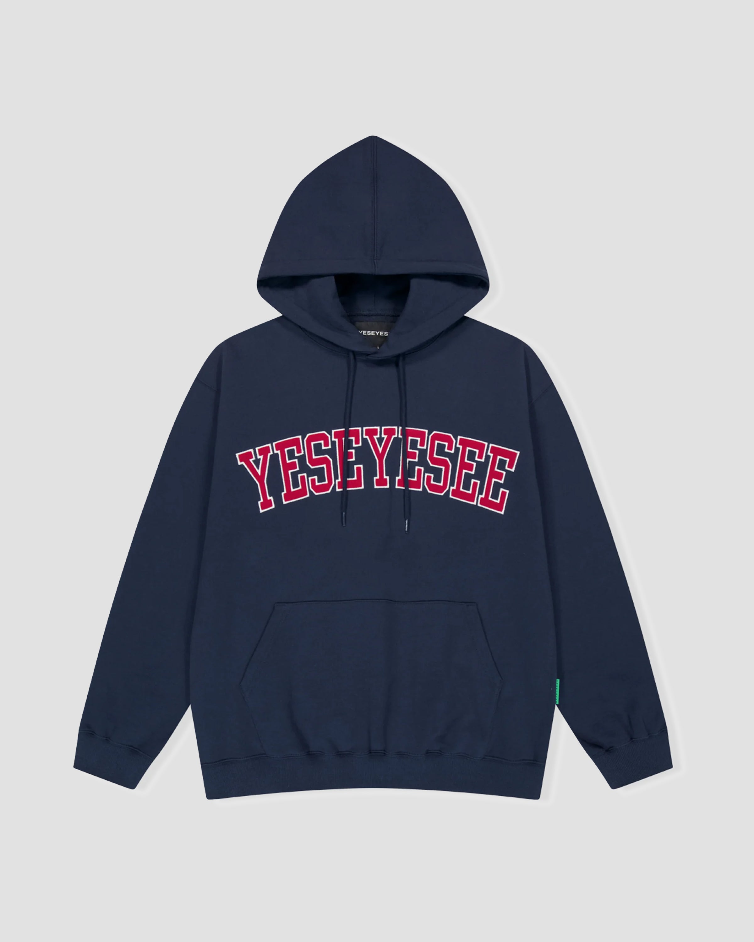 YESEYESEE Arch Logo Hoodie - Navy