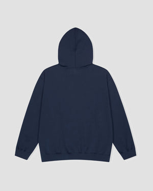 YESEYESEE Arch Logo Hoodie - Navy