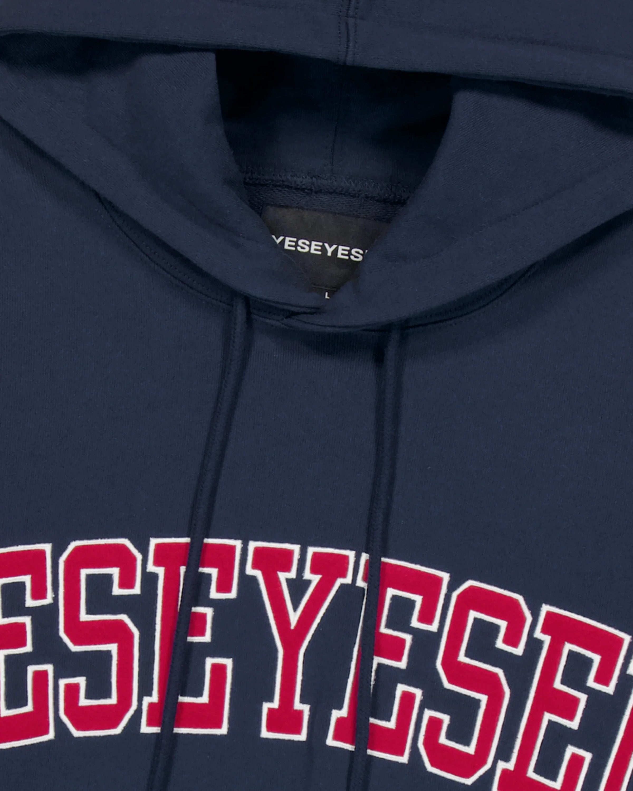 YESEYESEE Arch Logo Hoodie - Navy