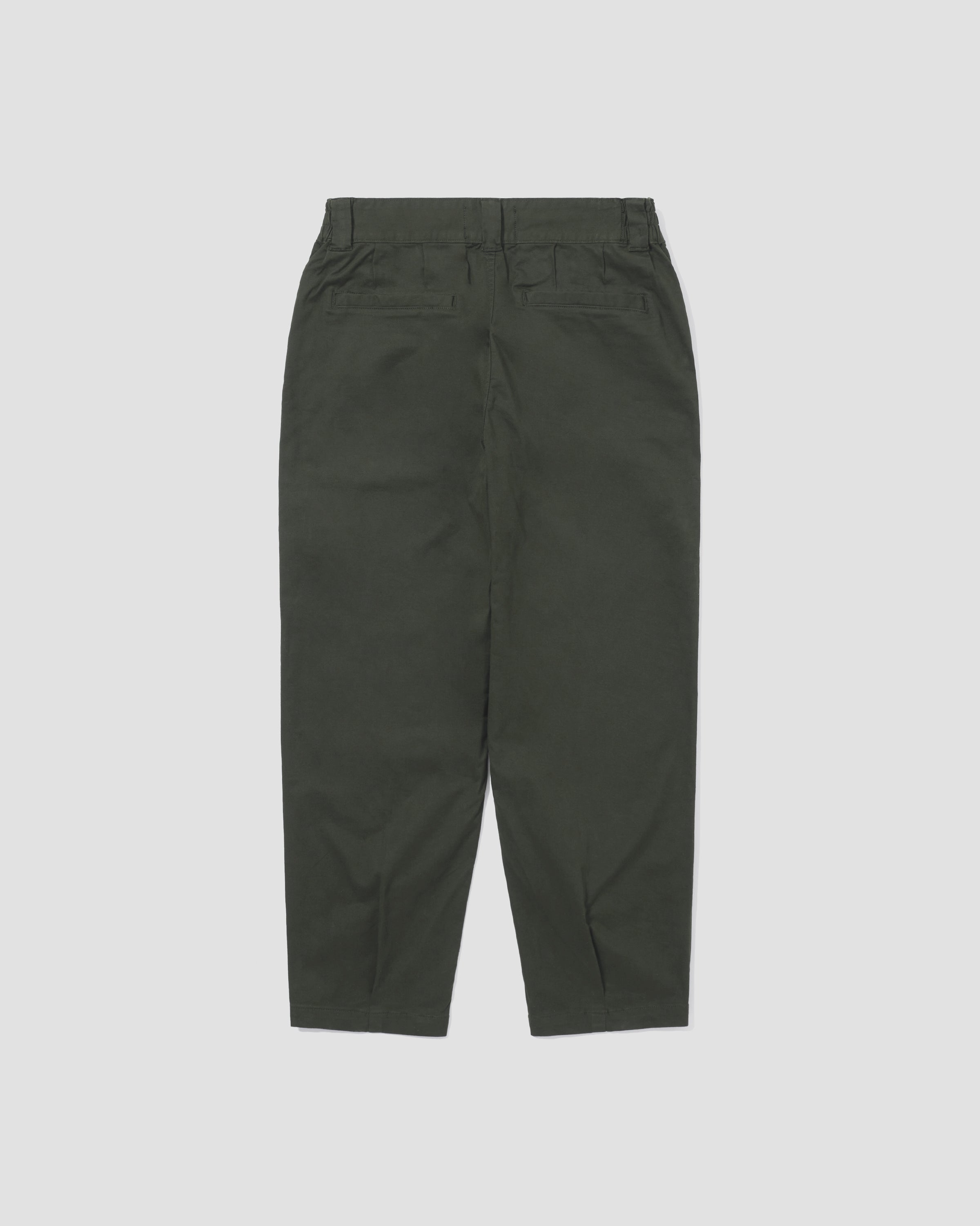 Baggy Tapered Pants - Olive