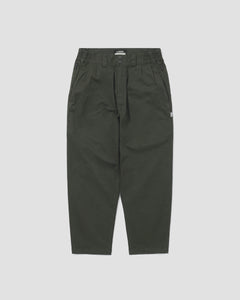 Baggy Tapered Pants - Olive