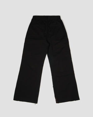 LAKH x HIBYEFRIEND Cargo Bell-Bottomed Pants - Black