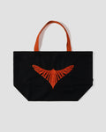 LAKH x HIBYEFRIEND Embroidery Canvas Tote Bag (L) - Black