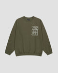 YESEYESEE C-Logo Sweatshirt - Khaki