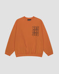 YESEYESEE C-Logo Sweatshirt - Orange