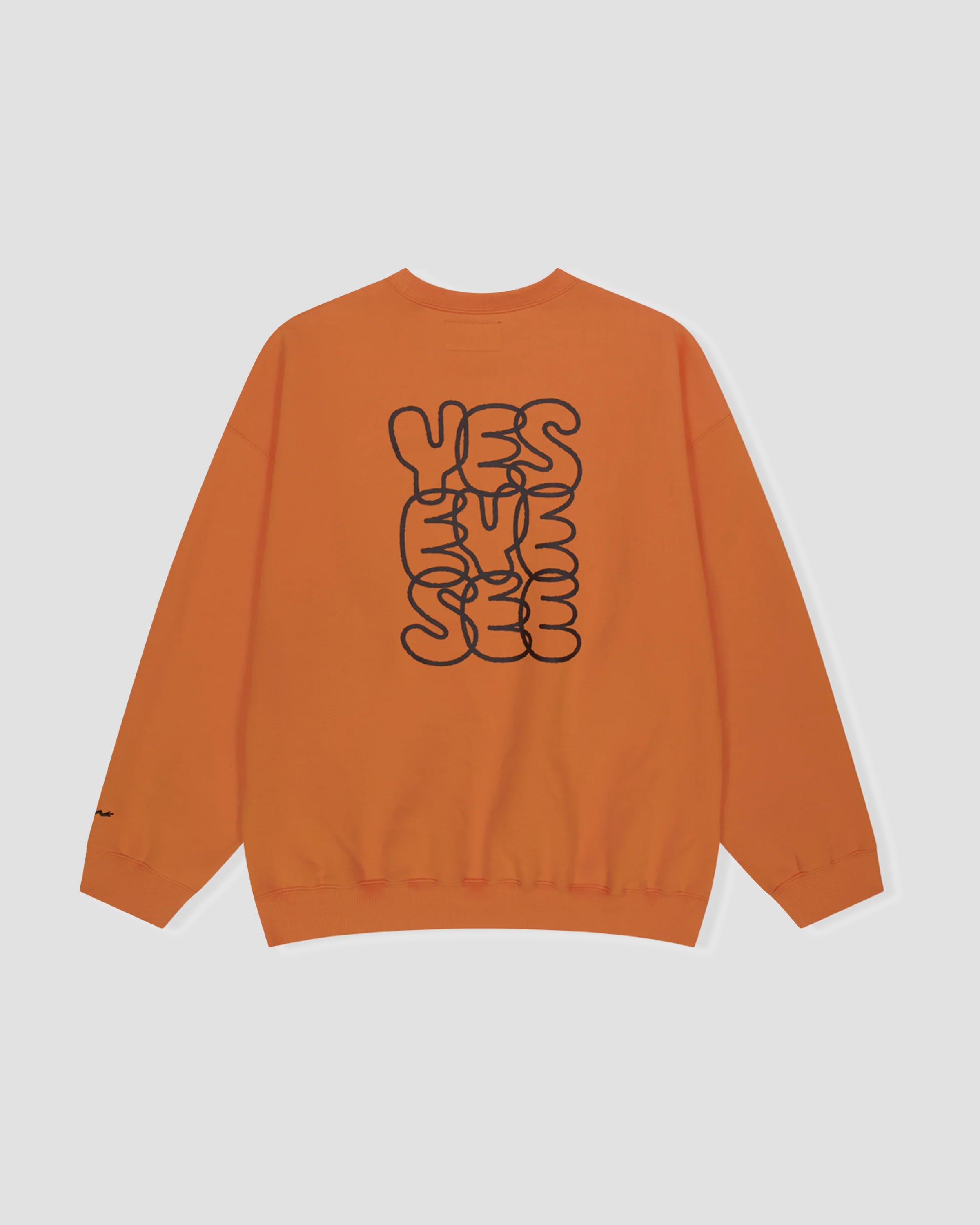 YESEYESEE C-Logo Sweatshirt - Orange