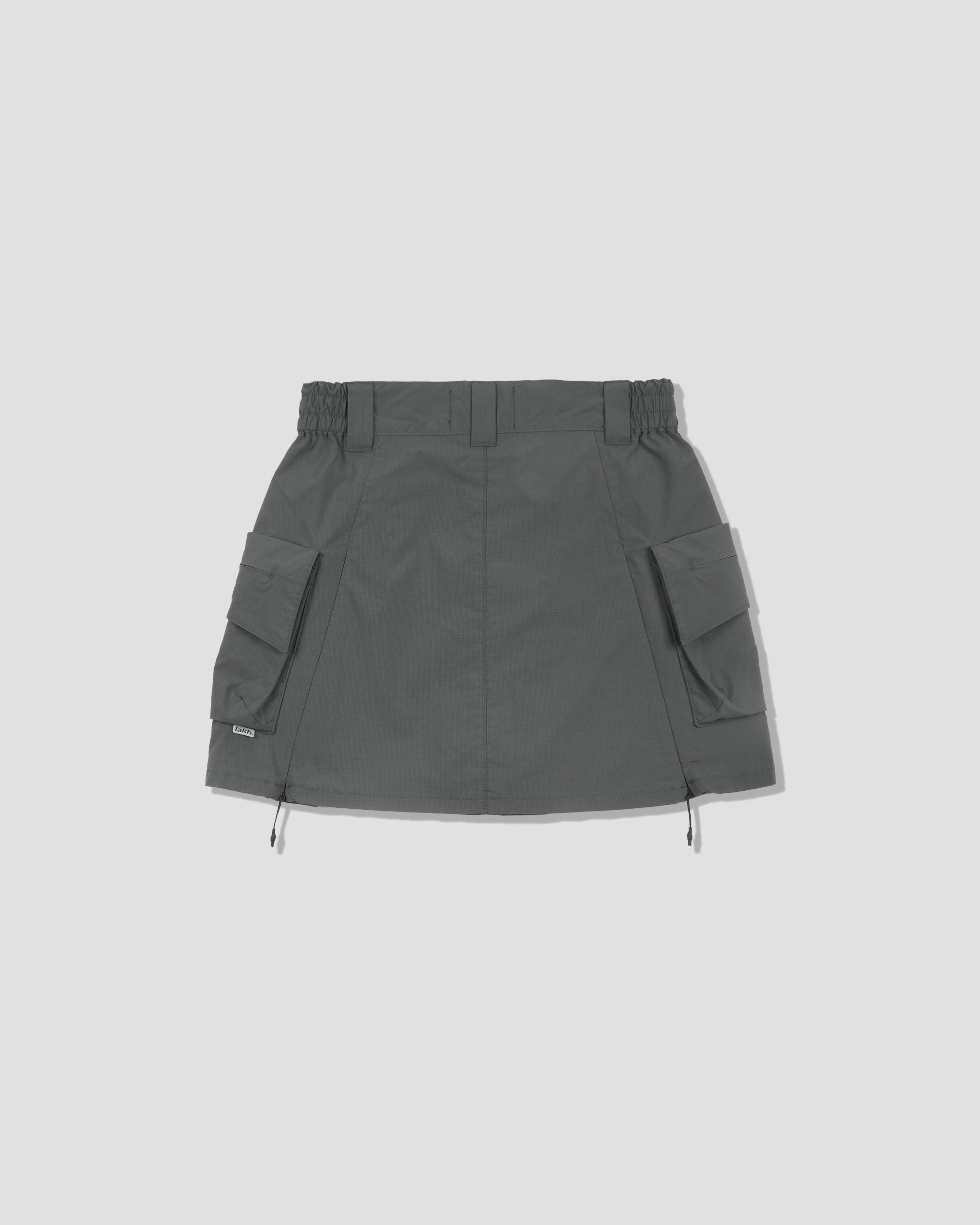 Cargo Mini Skirt - Grey
