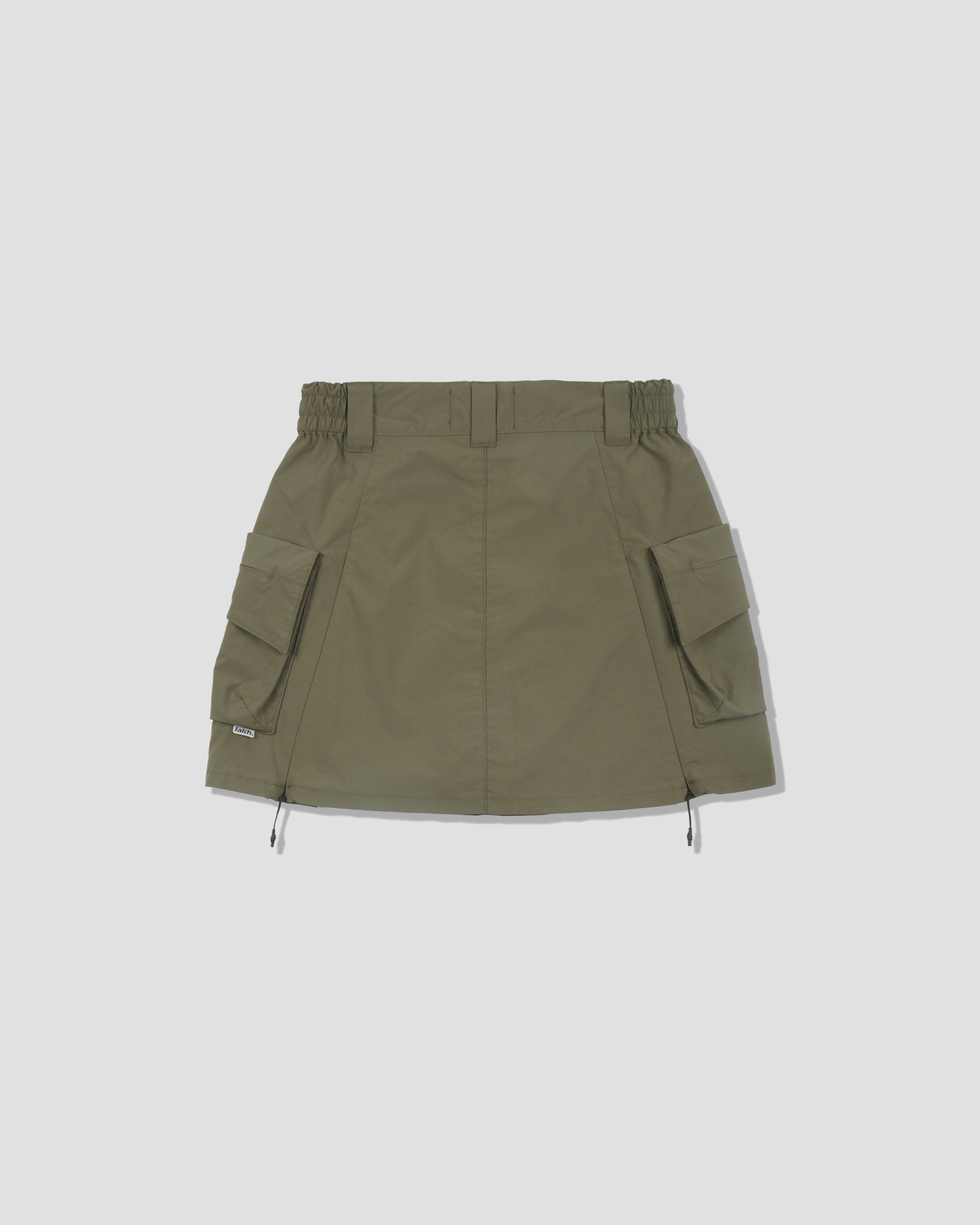 Cargo Mini Skirt - Olive