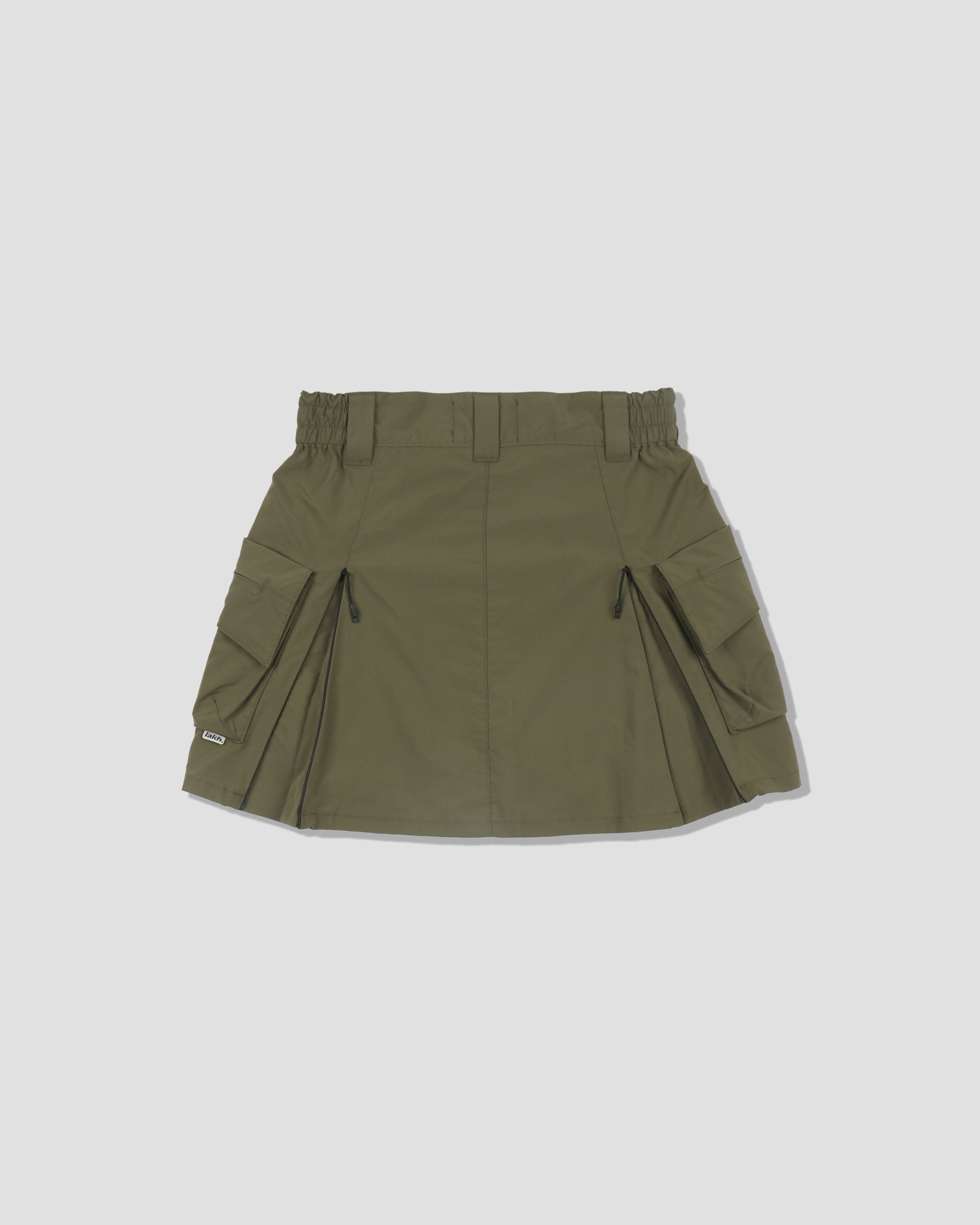 Cargo Mini Skirt - Olive