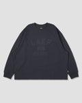 College Logo Pocket L/S Tee - Dark Grey