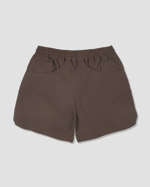 Diamond Shorts - Brown