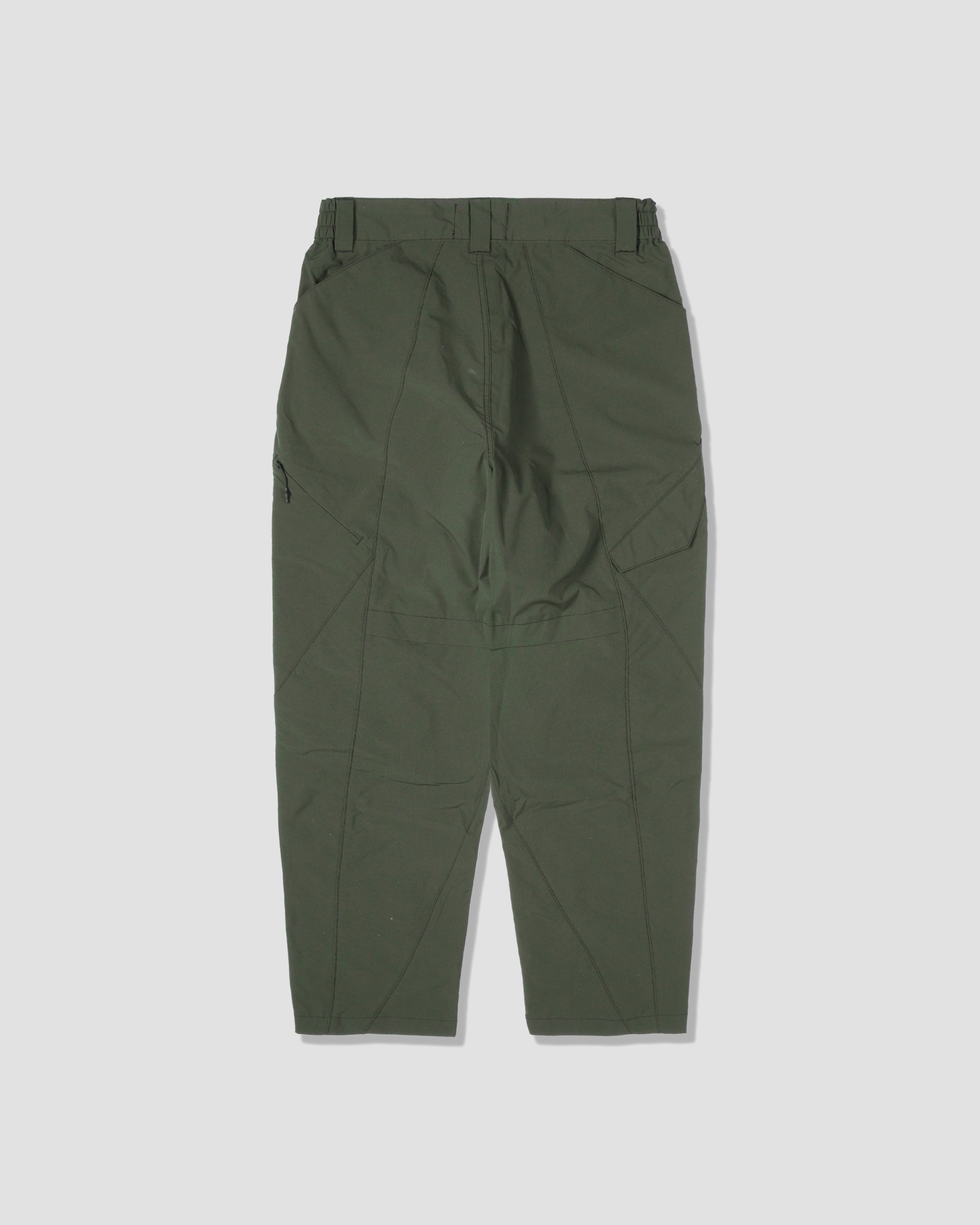 Divisional Baggy Tapered Pants - Army Green