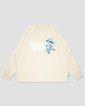 URDU x LAKH Donald Duck L/S Tee - Off White