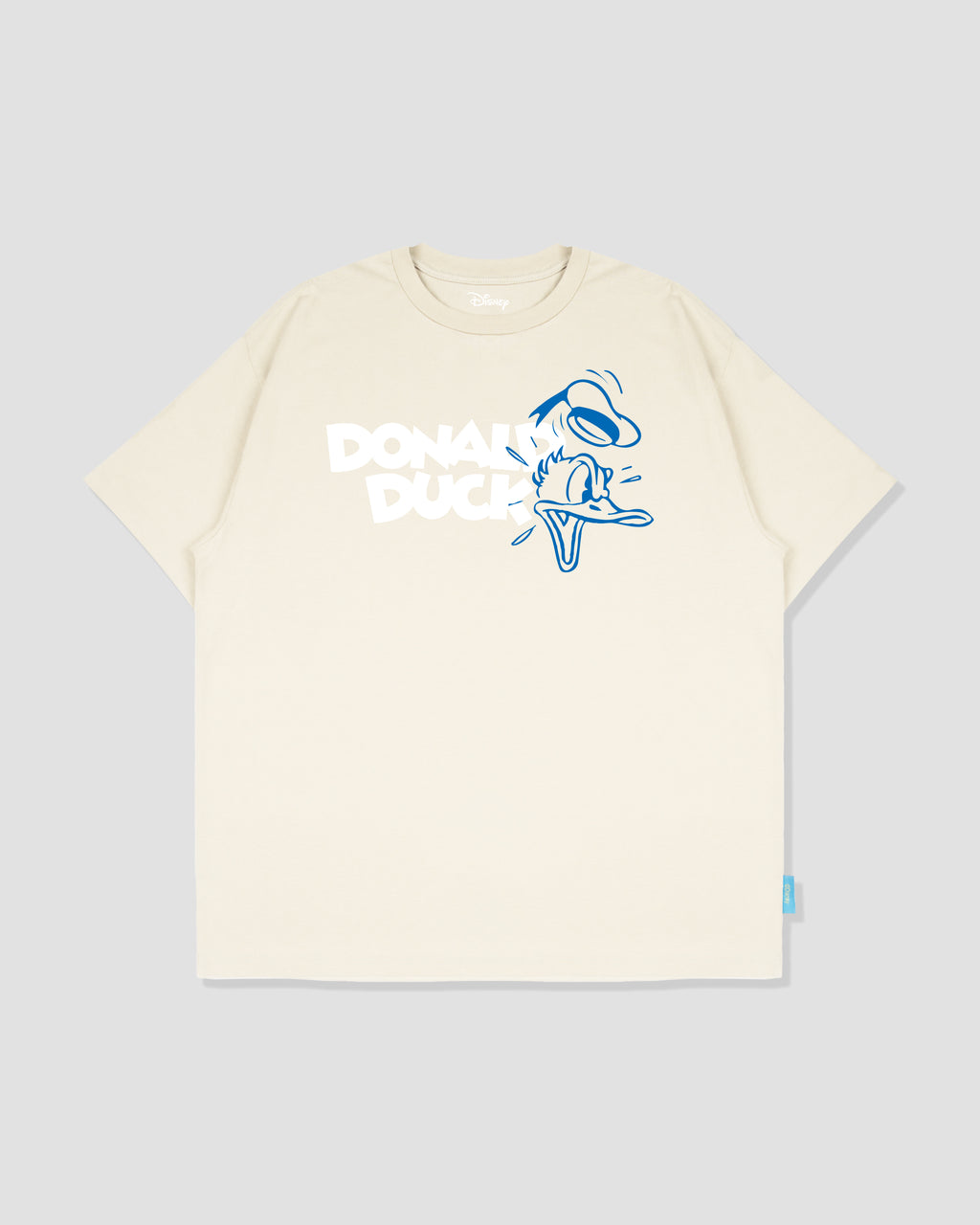 URDU x LAKH Donald Duck Short Tee - Off White