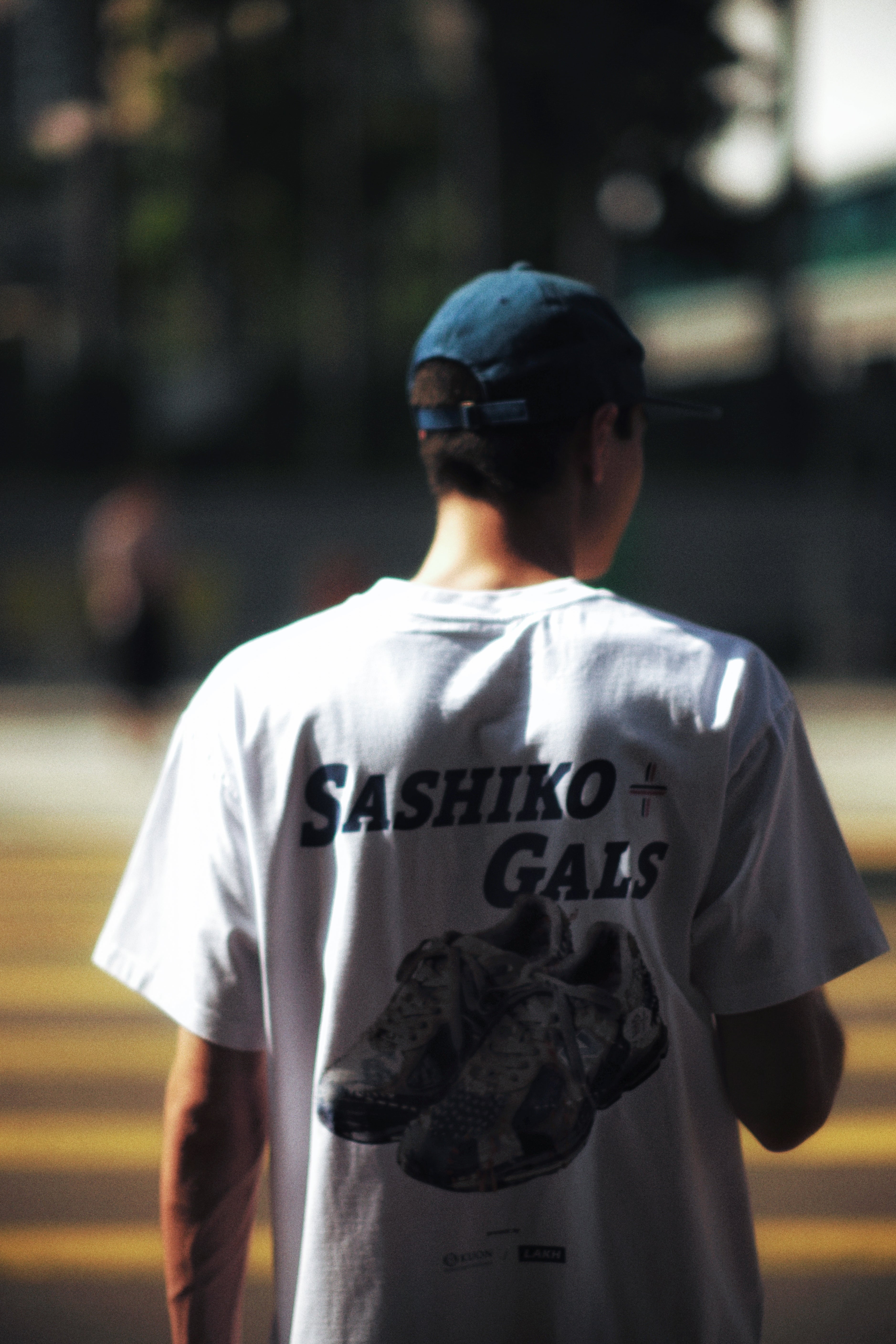 LAKH x SASHIKO GALS Graphic Tee - White