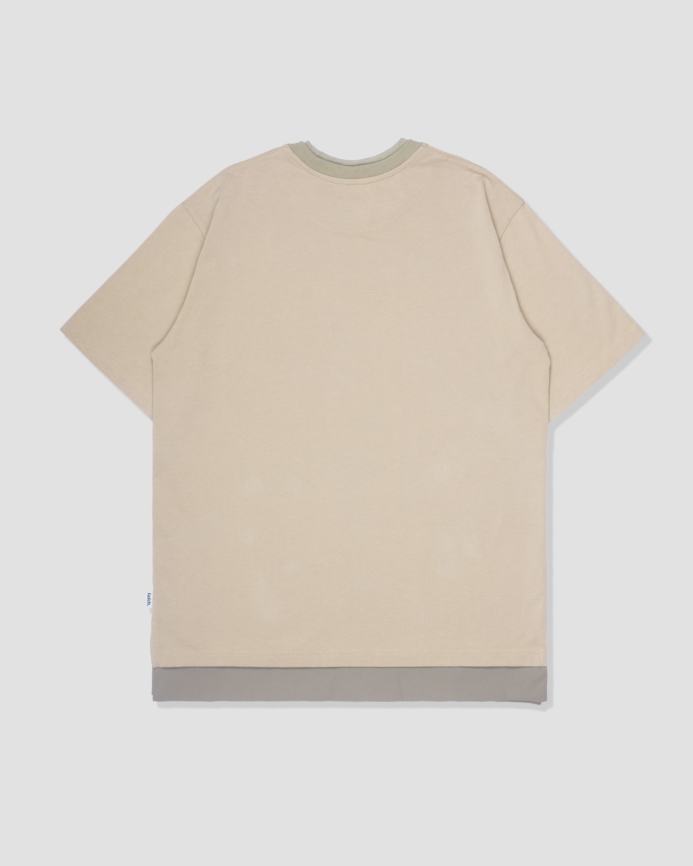 Patch Layer Tee - Sand