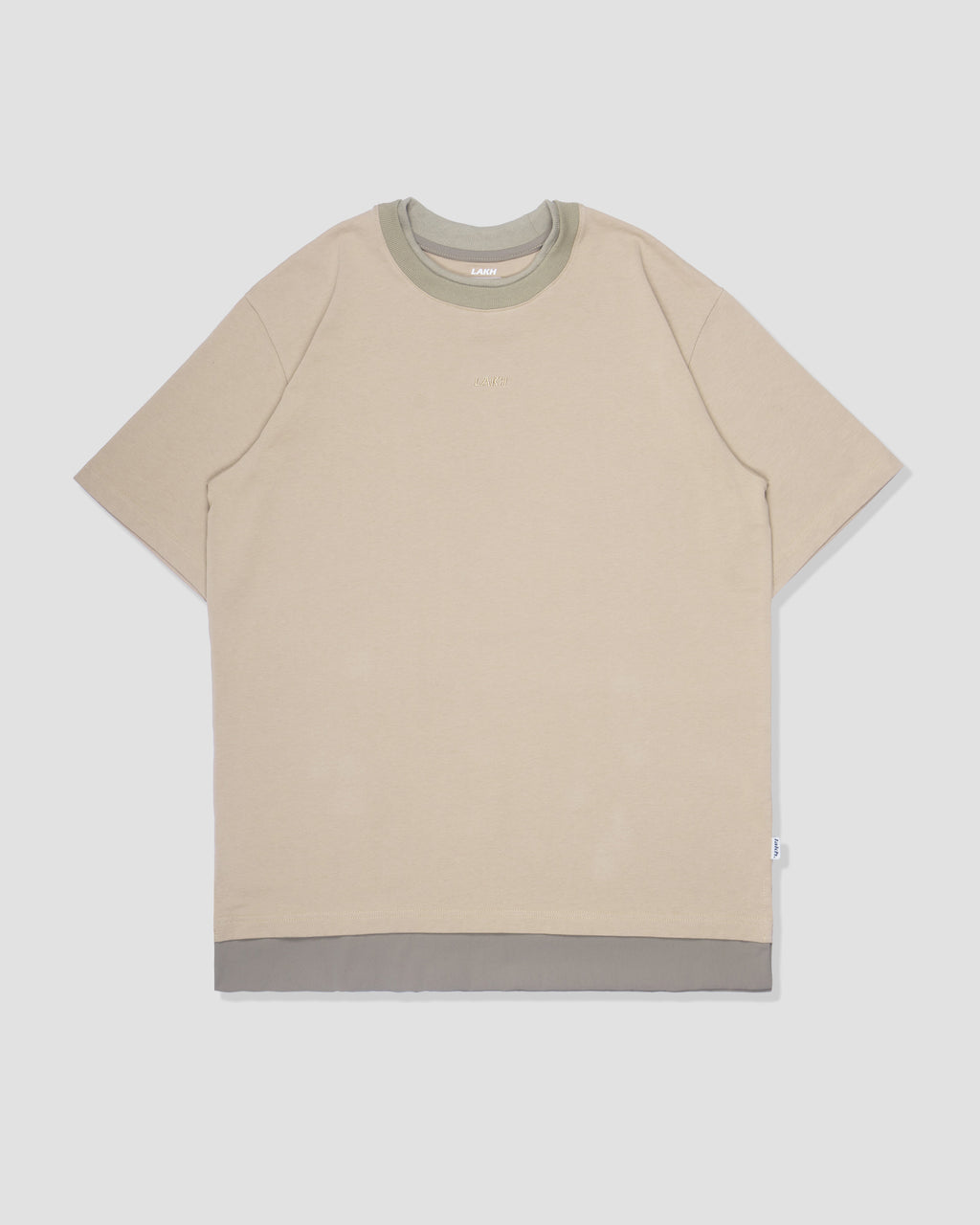 Patch Layer Tee - Sand