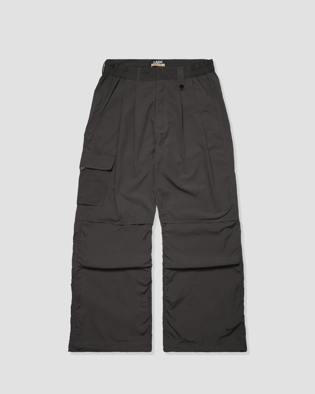 Flared Cargo Pants - Brown