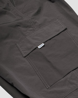 Flared Cargo Pants - Brown