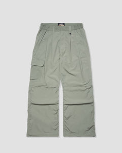 Flared Cargo Pants - Grey