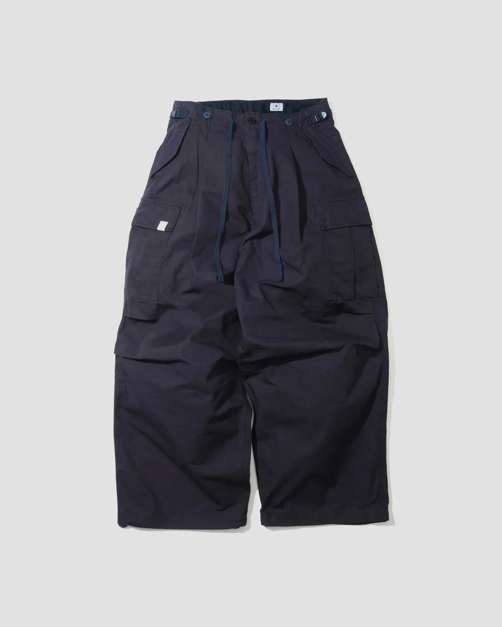 Huge Pockets Cargo Pants - Navy