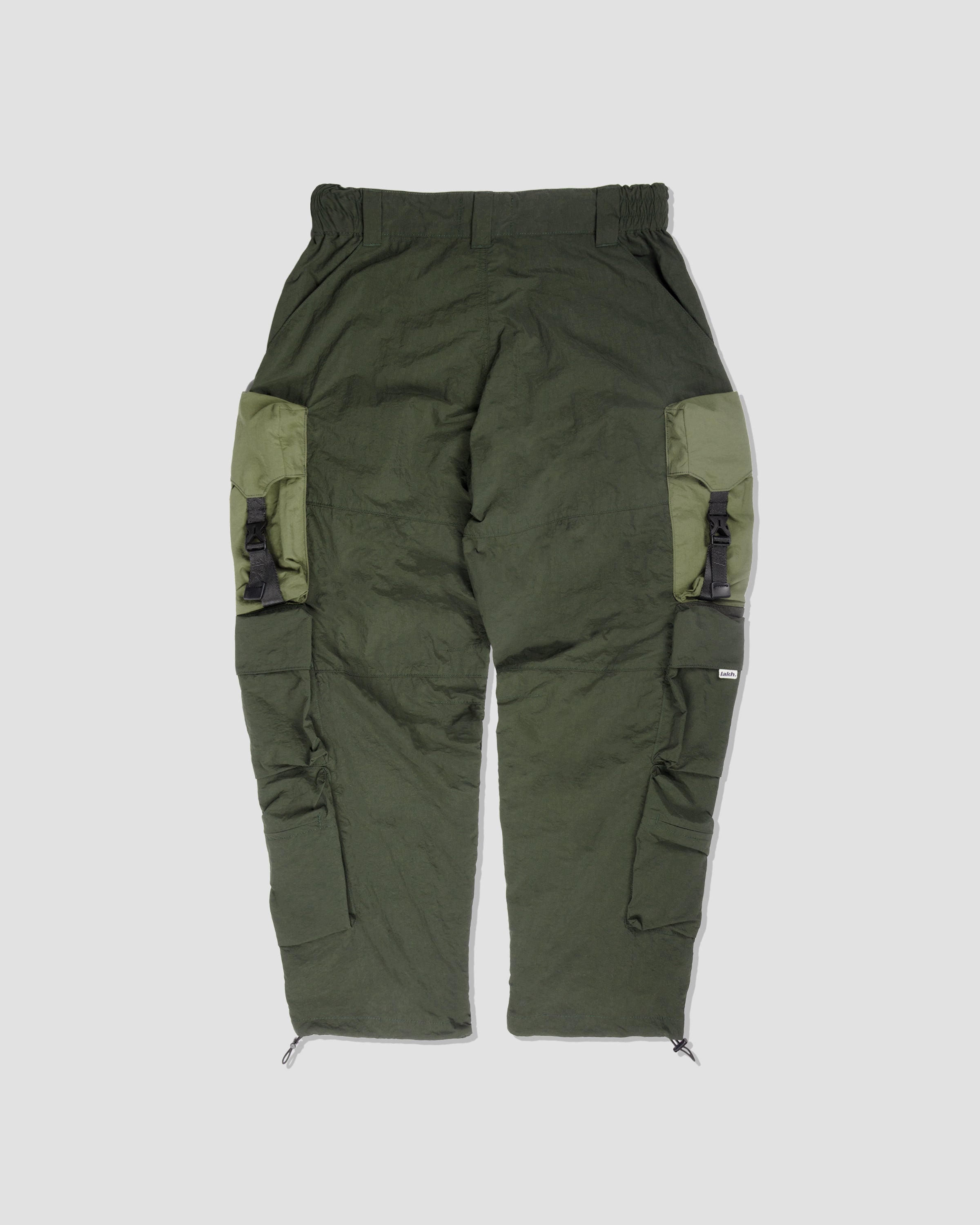 Jenga Ten Pockets Cargo Pants - Army Green/Olive