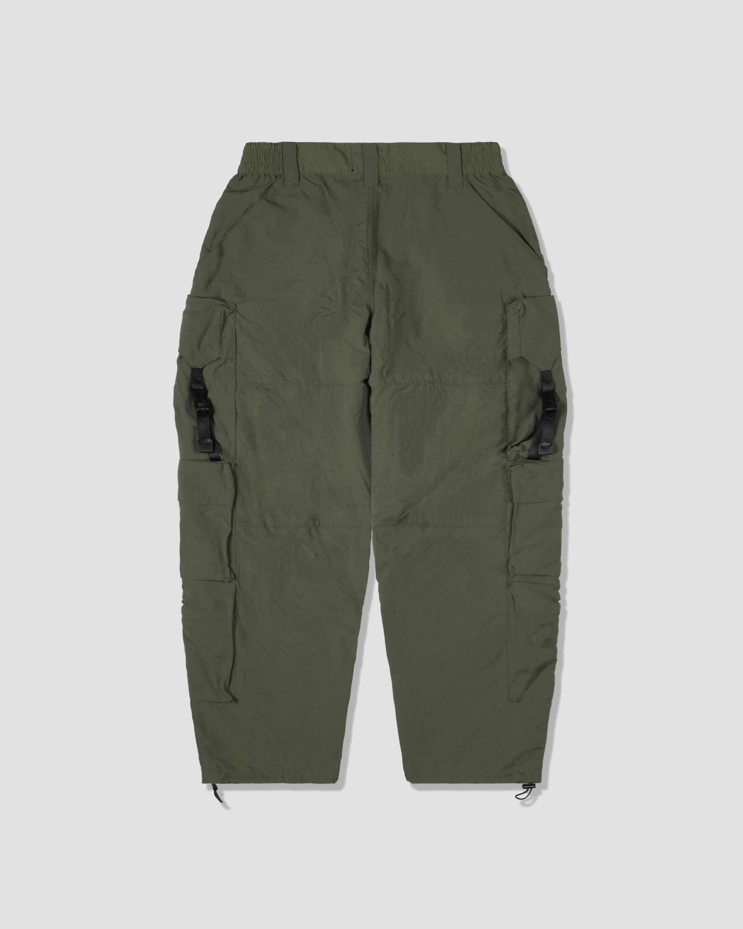 Jenga Ten Pockets Cargo Pants - Army Green