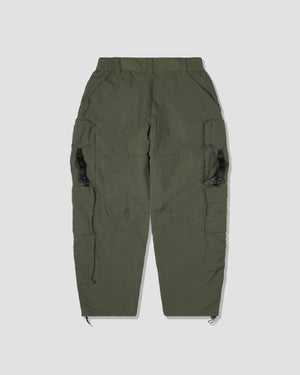 Jenga Ten Pockets Cargo Pants - Army Green