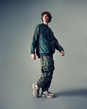 Jenga Ten Pockets Cargo Pants - Army Green