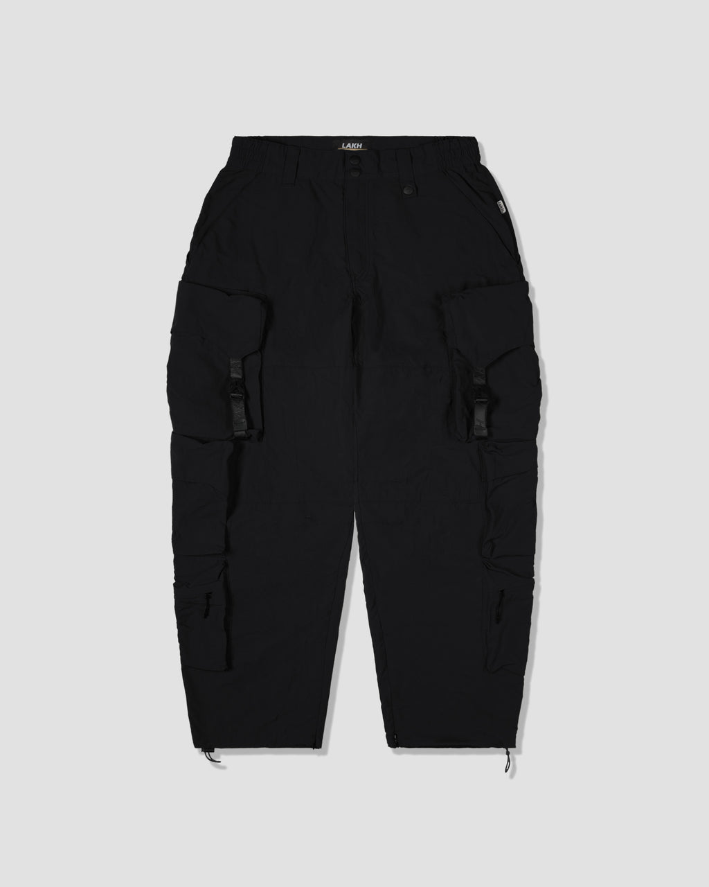 Jenga Ten Pockets Cargo Pants - Black