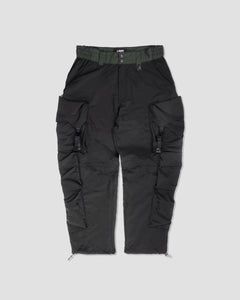 Jenga Ten Pockets Cargo Pants - Black