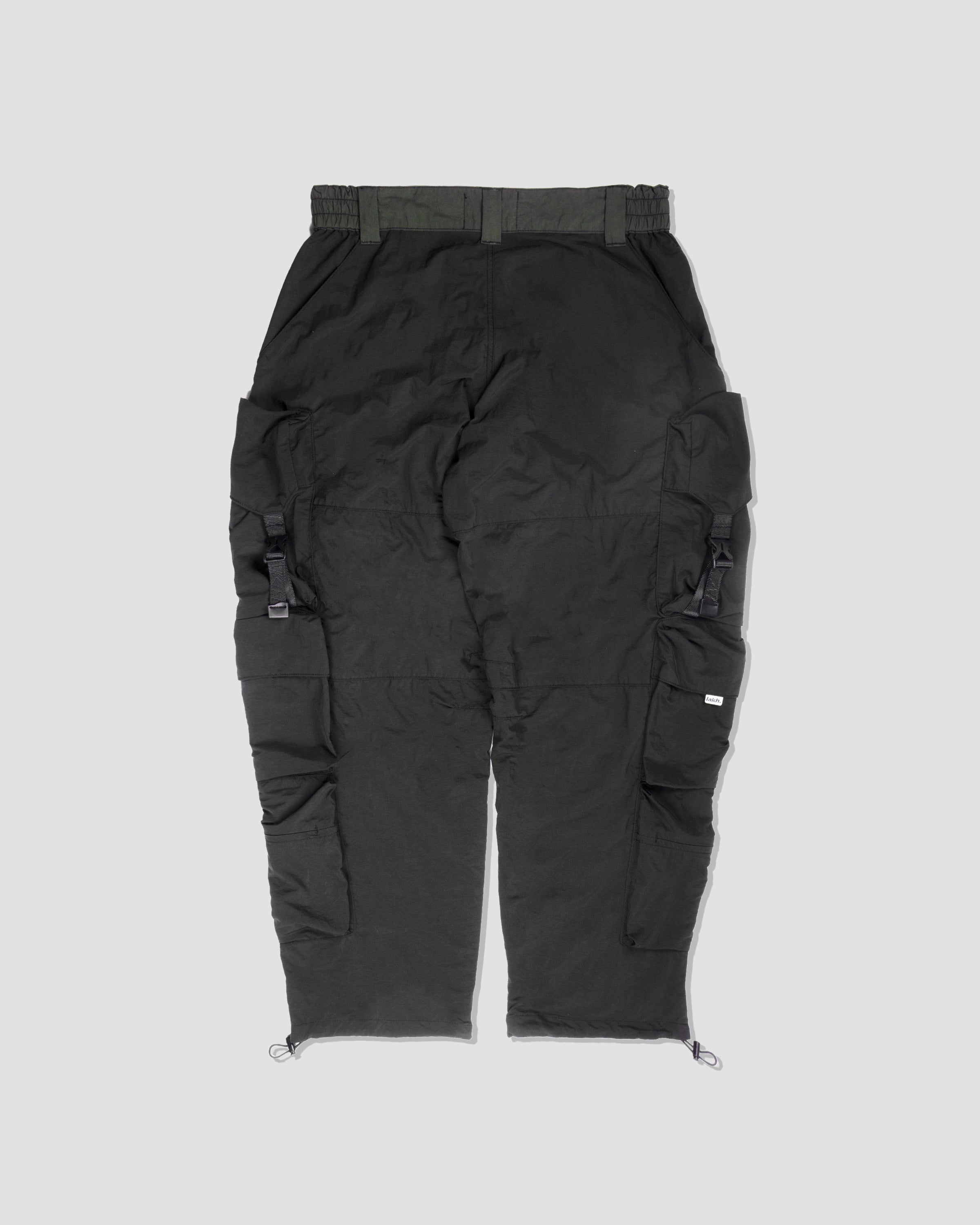 Jenga Ten Pockets Cargo Pants - Black