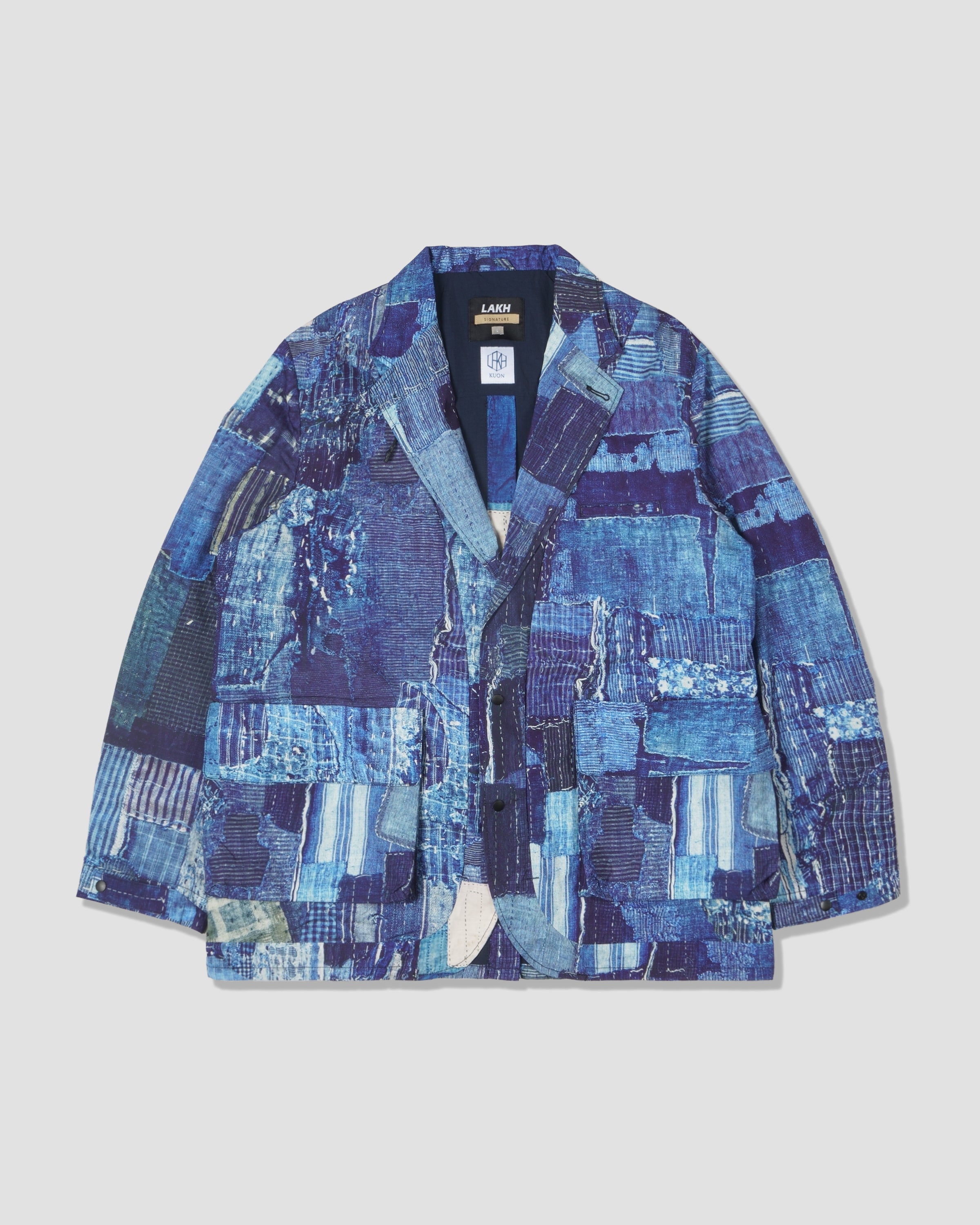 LAKH x KUON Printed Boro Functional Suit Jacket