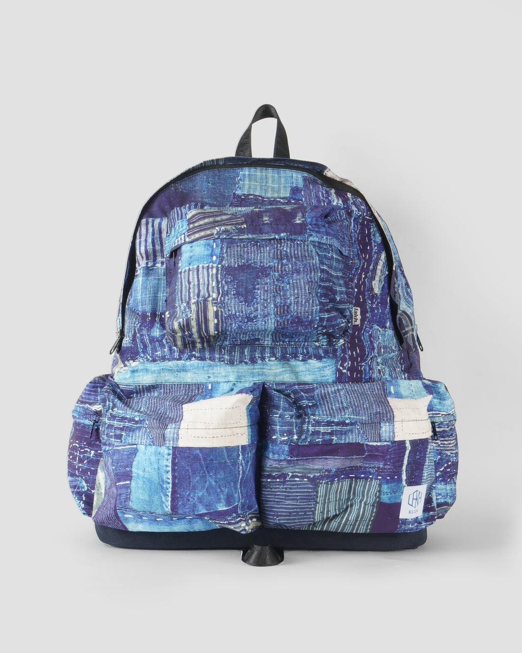 LAKH x KUON Printed Boro Ten Pockets Backpack