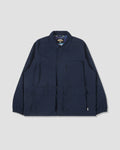 LAKH x KUON Printed Boro Reversible Coach Jacket - Navy