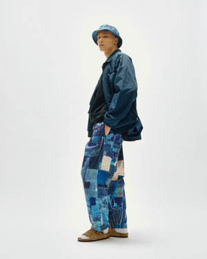 LAKH x KUON Printed Boro Hidden Pockets Pants