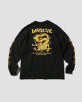 LFYT Wo Dragon Pocket L/S Tee - Black