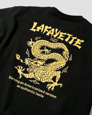 LFYT Wo Dragon Pocket L/S Tee - Black