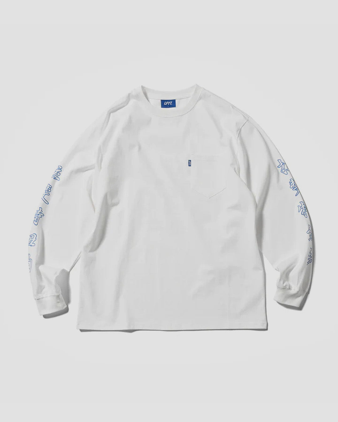 LFYT Wo Dragon Pocket L/S Tee - White