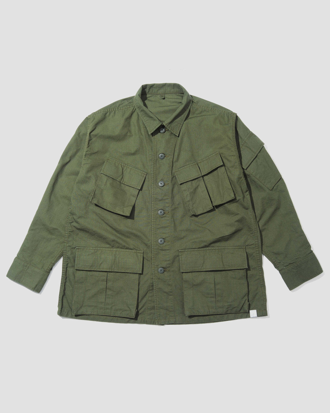 Modified Military Shirt - Olive