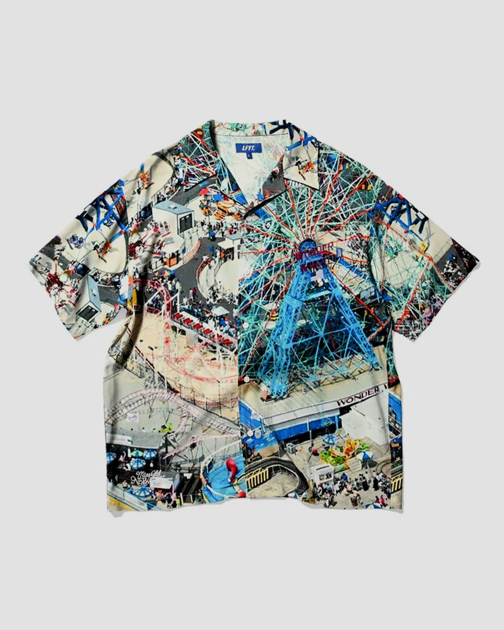 LFYT Old New York S/S Shirt - Multi