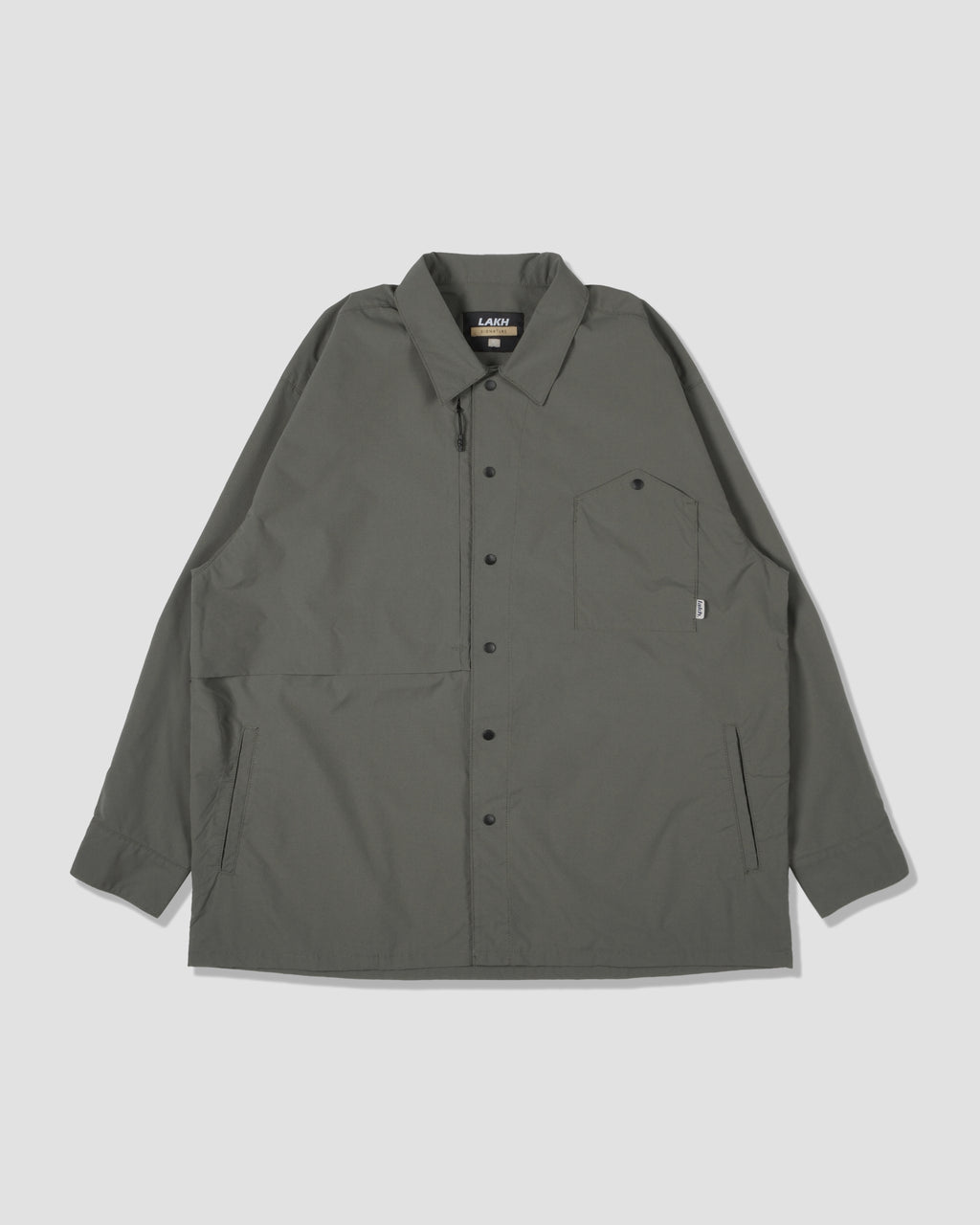 Oversized Deep Pocket Shirt - Army Green