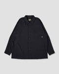 Oversized Deep Pocket Shirt - Black